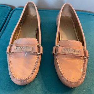 Coach designer loafers - Blush pink - good condition